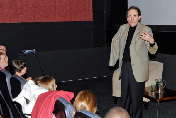 Justice Albie Sachs at the Q&A of Light on a Hill
