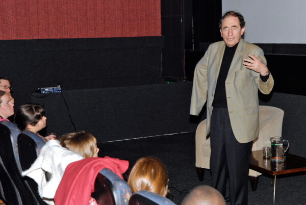 Justice Albie Sachs at the Q&A of Light on a Hill