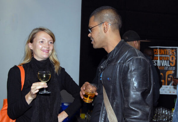 Eva Mulvad (Enemies of Happiness) with Yunus Valley