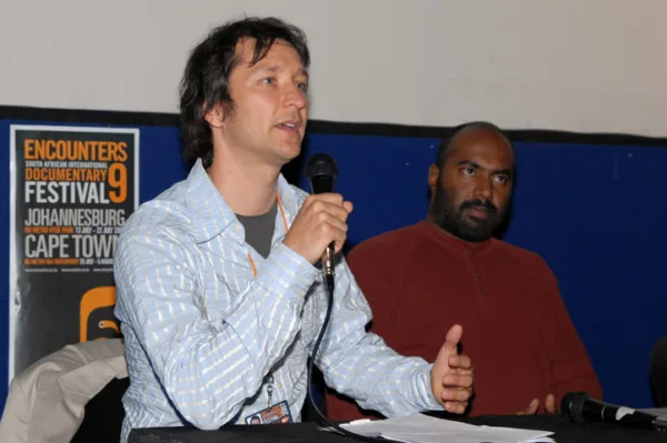 Thomas Wallner at the new media panel