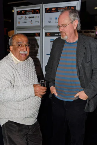Prof. Kadar Asmal and Writer, Max Du Preez