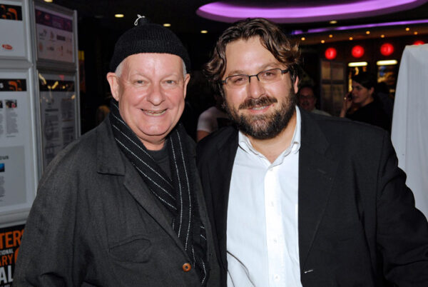 Pieter-Dirk Uys with Encounters' Steven Markovitz